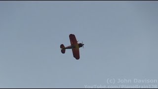 2018 Atlantic City Air Show  Paul Dougherty Christian Eagle Biplane [upl. by Cloots]