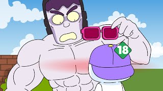 Brawl Stars Animation SHADE WITHOUT GLASSES [upl. by Auqinat]