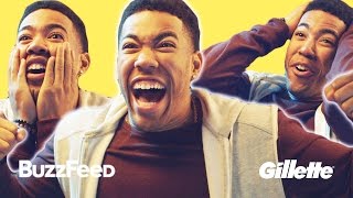 9 Things Guys Do Without Realizing It  Presented By BuzzFeed amp Gillette [upl. by Mohkos]