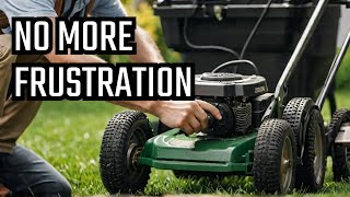 5 Simple Steps to Fix a Broken Lawn Mower Without the Frustration [upl. by Osmund437]