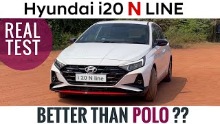 Hyundai i20 N Line Facelift 2024 Drive Review  Polo Killer   i20 N Line 2024 N8 DCT  i20 2024 [upl. by Nnylireg]