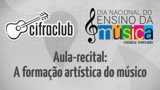 Aularecital  A Formação artística do músico Philippe Lobo  Dia Nacional do Ensino da Música [upl. by Arrakat]