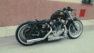 Sportster Bobber Project [upl. by Yeh737]