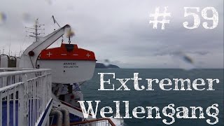 Da wird man ja seekrank Fähre nach Wellington Neuseeland  Weltreise Vlog  Work and Travel 59 [upl. by Oneida]