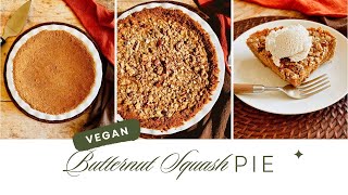 Vegan Butternut Squash Pie [upl. by Gayel108]