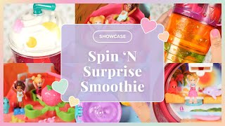 ✨SHOWCASE✨ Polly Pocket Spin n Surprise Waterpark Smoothie Purse [upl. by Reyaht]