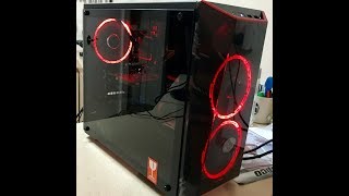 quotLight Gamerquot build using the Coolermaster Masterbox lite 31 TG case [upl. by Aderf]