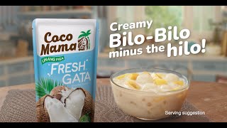 Creamy Ginataang Bilobilo with Coco Mama Fresh Gata 💙 [upl. by Oringas]