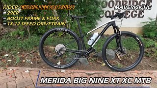 Special Bikecheck sa Yummy na MERIDA BIG NINE XT XC MTB ni Ekard Lee Sacapilo [upl. by Manheim]