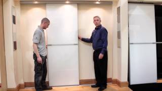 Sliding Doors Installation Video [upl. by Aynod40]