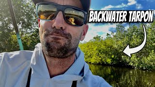 Backcountry Tarpon amp Snook Fishing  Florida [upl. by Erida]