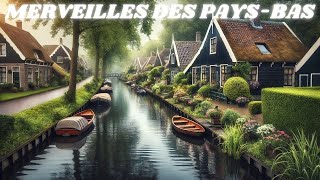 Merveilles des PaysBas  Les endroits les plus incroyables des PaysBas  Vidéo de voyage 4K [upl. by Nobe]