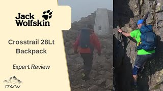 Pack It Up and Hit the Trail A Closer look at the Jack Wolfskin Crosstrail 28Lt Backpack [upl. by Damita406]