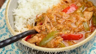 Low Syn Slow Cooker Pineapple Pork  Slimming World [upl. by Manny474]