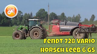 Spraying 2024  Fendt 728 Vario amp Horsch Leeb 6 GS trailed sprayer [upl. by Marley]