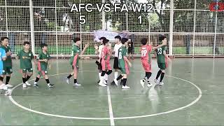 Highlight Turnamen Fourfeo Silaturrahmi Cup U 15  AFC VS FA W12 ft 51 [upl. by Nehtanhoj878]