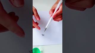 Amazing gel pen🖊🖊amazingfacts youtubeshorts [upl. by Cecilius544]