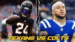 TEXANS VS COLTS WEEK 8 MATCHUP [upl. by Arihday]