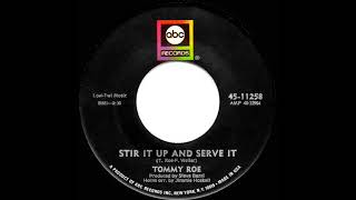 1970 HITS ARCHIVE Stir It Up And Serve It  Tommy Roe mono 45 [upl. by Kcarb]