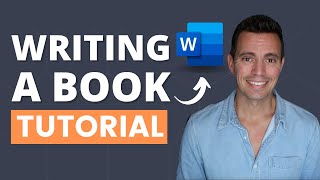 How to Write a Book in Microsoft Word Tutorial [upl. by Ivette]