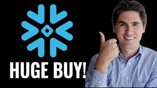 Snowflake SNOW stock HUGE NEW BUY [upl. by Joshia]