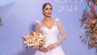 Desfile de lançamento Noivas 2024  Novos vestidos de noiva na Lu Rodrigues [upl. by Euqinobe]