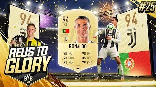 WE GOT RONALDO  Reus To Glory 25  FIFA 19 Road To Glory [upl. by Airpal]