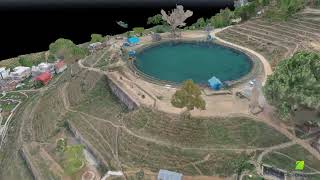 Pharping Hydropower in 3D  Pix4D Mapper  Hydropower Survey [upl. by Ahsinor]