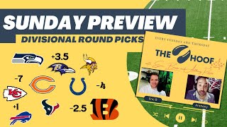 NFL Divisional Round Playoff Preview Show  Best Bets Picks and More [upl. by Rubetta459]