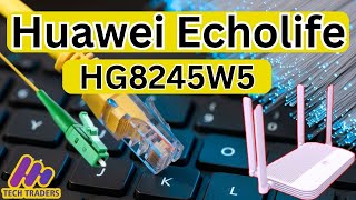 Huawei Echolife HG8245W5  Huawei ONU Review amp configuration in Hindi [upl. by Akim126]