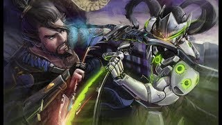 Overwatch Animated Hanzo vs Genji [upl. by Frederick]