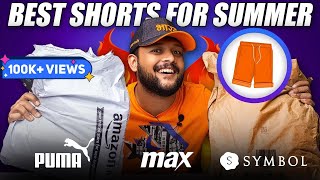 BEST SHORTS FOR MEN SUMMER ON AMAZON 🔥 Shorts Haul Review 2023  Puma Max Symbol  ONE CHANCE [upl. by Gerhardt]