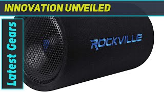 Rockville RTB12A 12quot 600w Powered Subwoofer Bass Tube Unleash Your Car Audio Experience [upl. by Musette]