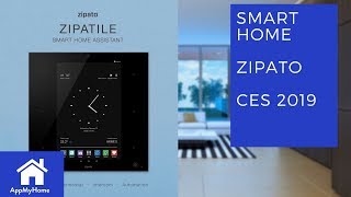 CES 2019 Zipato Home Automation Controllers [upl. by Wemolohtrab]