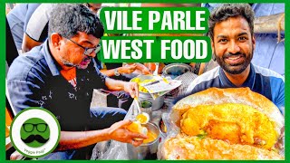 Vile Parle West Food Tour  Ragda Vada Pav Spicy Sandwich amp More Mumbai Street Food  Veggie Paaji [upl. by Sregor]