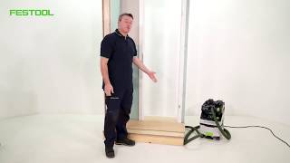 Festool TV épisode 156  Raccourcir une huisserie de porte avec lOSC 18 [upl. by Eletnahs]