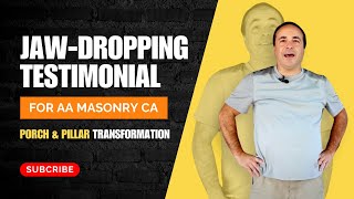 AampA Masonry Customers JAWDROPPING Testimonial [upl. by Ewen]