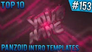 TOP 10 Panzoid intro templates 153 Free download [upl. by Obola740]