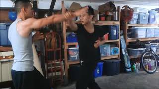 Hung Sing Choy Lee Fut drill Chuen  Poon Kiu Chop Choy [upl. by Eelhsa]