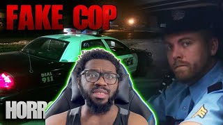 3 Disturbing True FAKE COP Horror Stories REACTION [upl. by Chace]