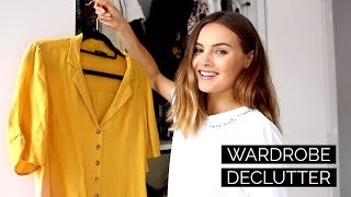 DECLUTTERING MY WARDROBE  Niomi Smart [upl. by Martelli]