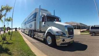 Supercars V8 Truck Parade Townsville 4th July 2012 [upl. by Asirak]