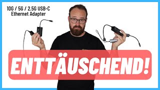 Ich habe alle USB C  ETHERNET ADAPTER von Amazon getestet  25GbE und 5GbE Adapter [upl. by Veal]