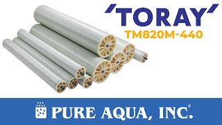 Toray TM820M440 Membrane  wwwpureaquacom [upl. by Sivad]