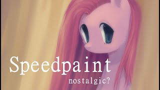 Ностальгический спидпейнт МЛП  nostalgic speedpaint MLP Pinkamena [upl. by Pooley]