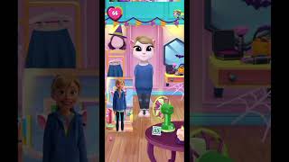 Railey outfit angela makeover mytalkingangela2 shortsvideo [upl. by Balthasar]