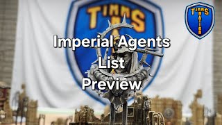 Imperial Agents 20 List [upl. by Adil]