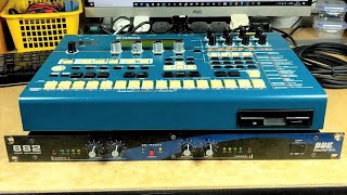 Yamaha RM1x Misc5 RM1x vs BBE 882 Sonic Maximizer Hardware Jungle Drum n Bass Jam [upl. by Ojillib935]