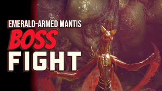 Black Myth Wukong  EmeraldArmed Mantis Boss Fight No Commentary Blind Gameplay Part 76 [upl. by Dranik]