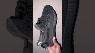 Cinder Yeezy 350v2 yeezy adidas 350 black youtubeshorts [upl. by Sucramaj904]